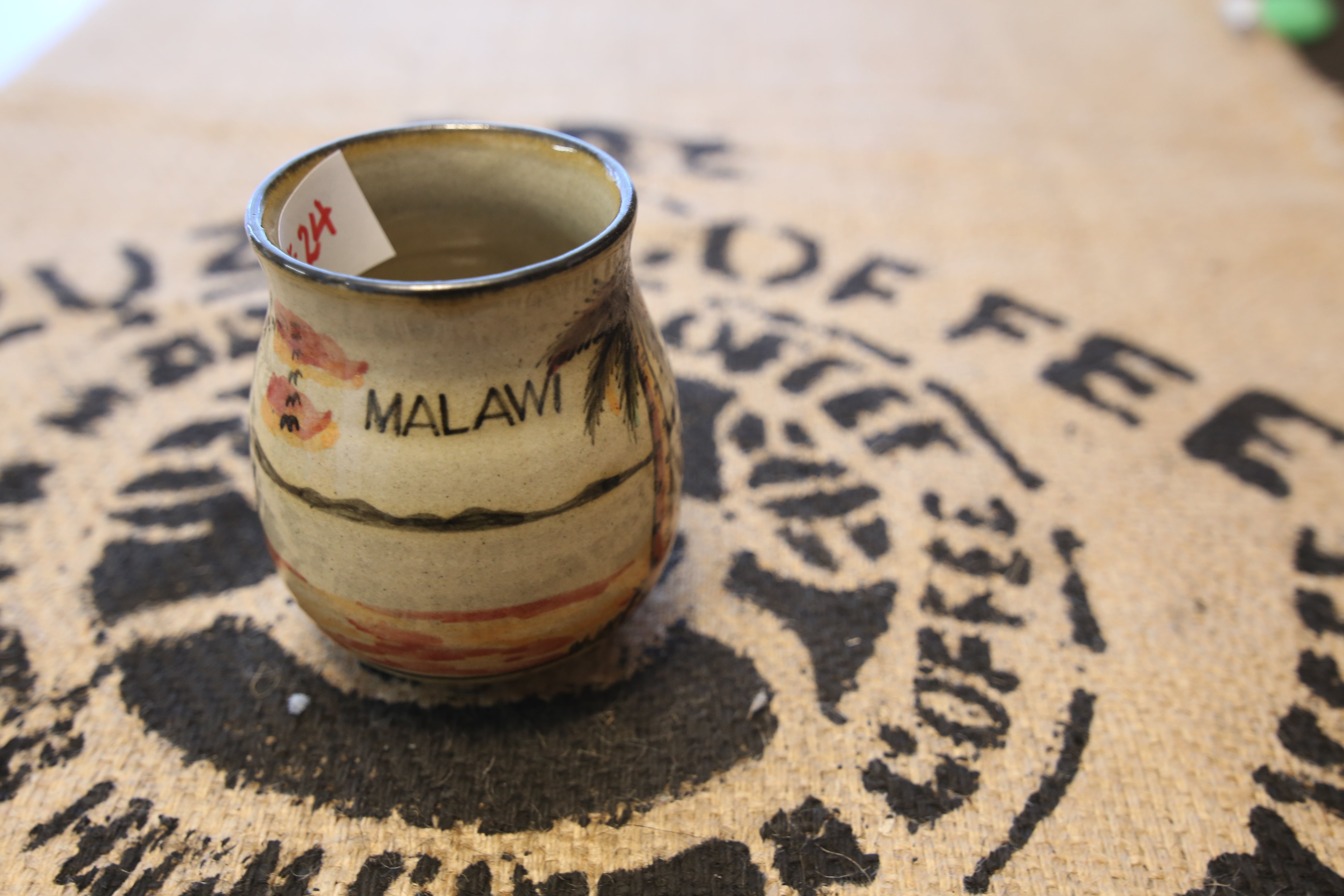 #24 Dedza Tough mug   Lake Malawi scene