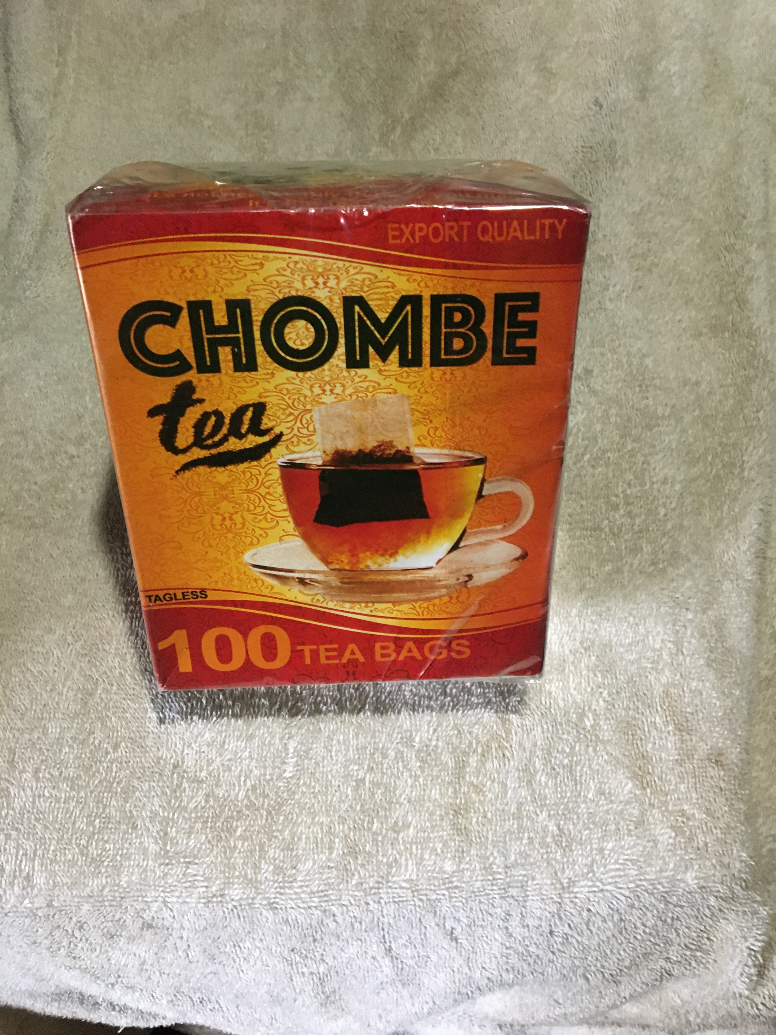 Chombe Tea   Tagless bags  (100).